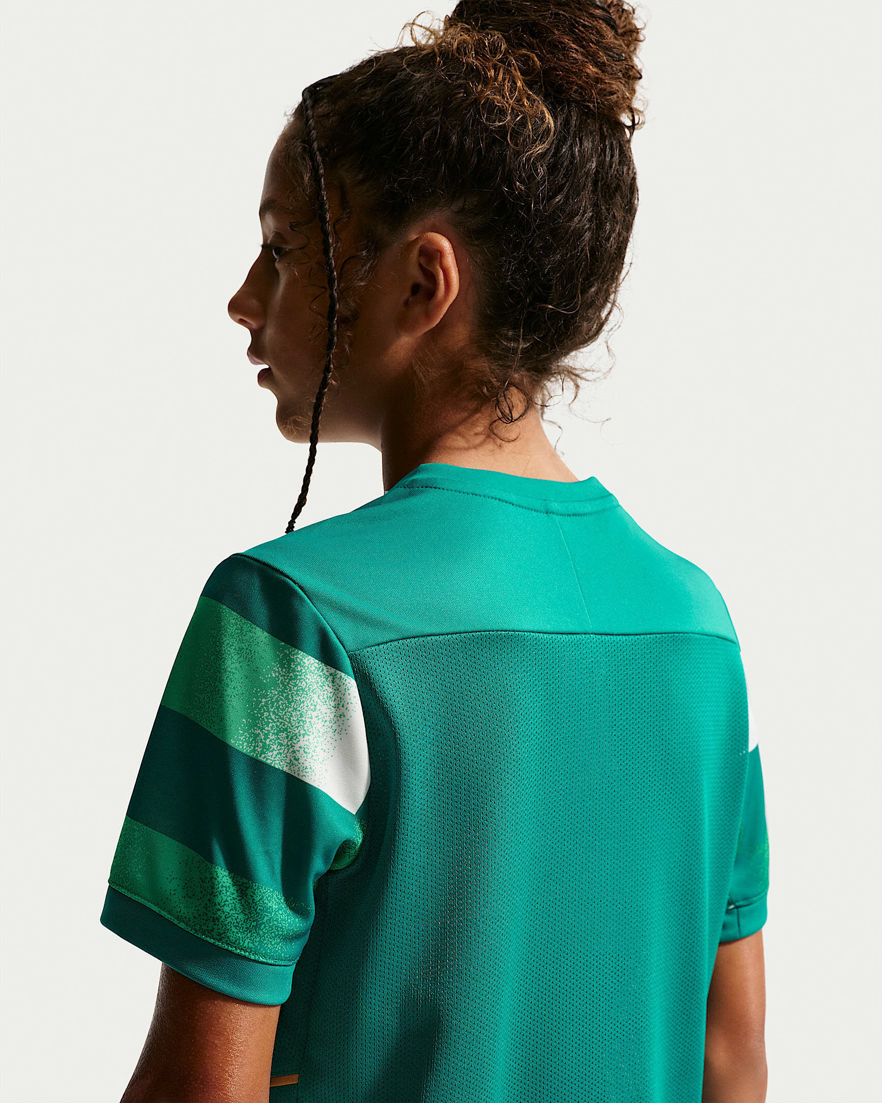 Kylian Mbappé Academy Dri-FIT Kurzarm-Fußballoberteil (ältere Kinder)
